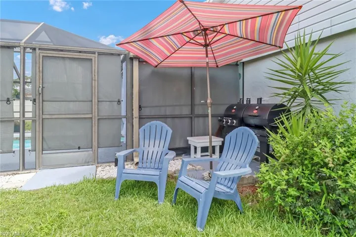 View of patio / terrace featuring a grill