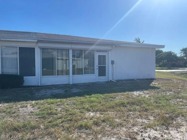 Back of home