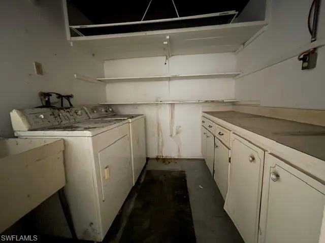 Laundry Room in garage