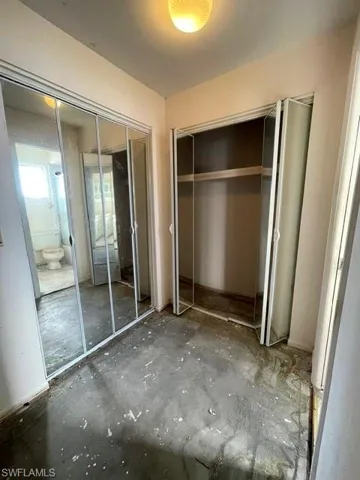 Primary Bedroom closets
