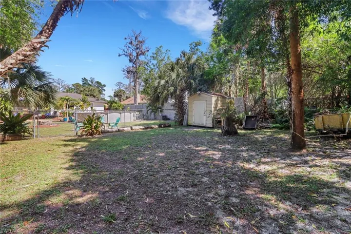 This yard goes on and on