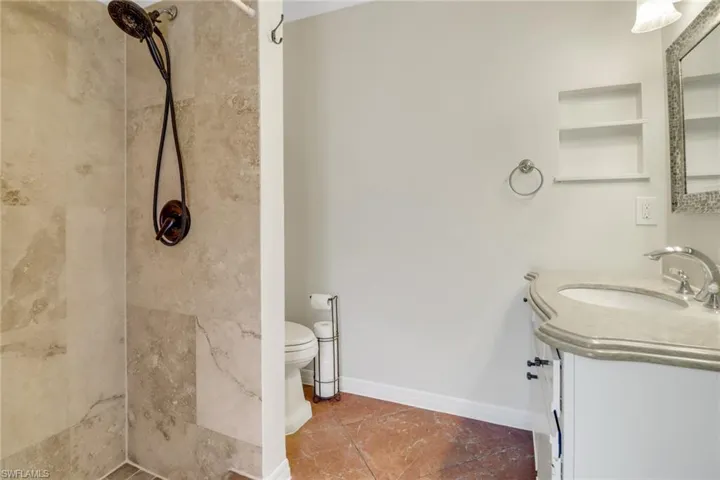 Master bath and Pool bath