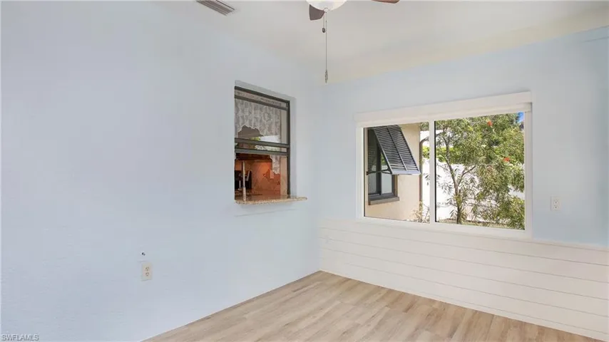 Freshly painted and Shiplap recently added