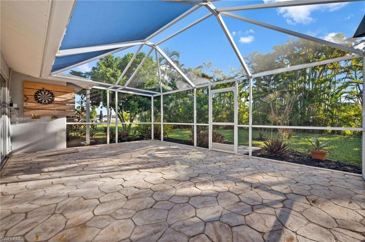 Large screened porch