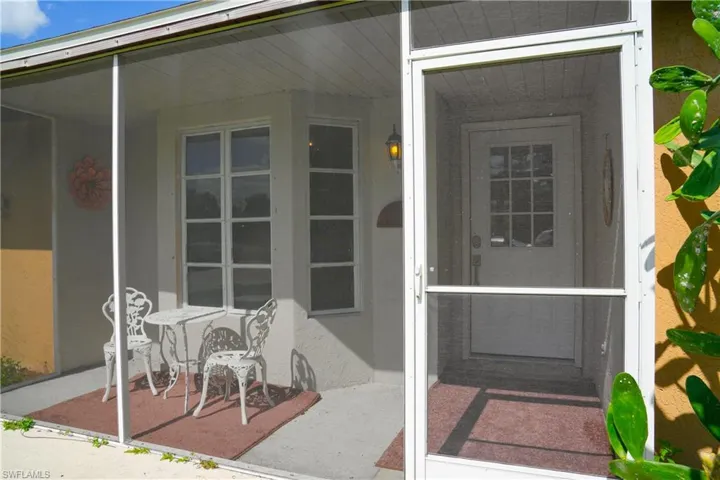 Exterior entry