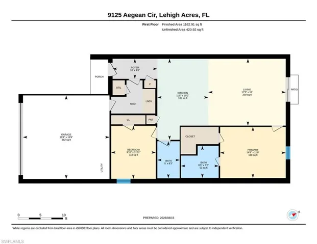 9125 Aegean Cir, Lehigh Acres, Florida 33936