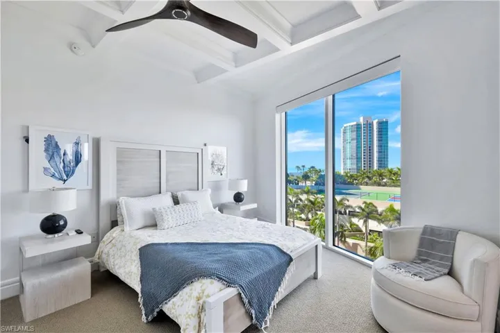 Bedroom #2 overlooking Gulf