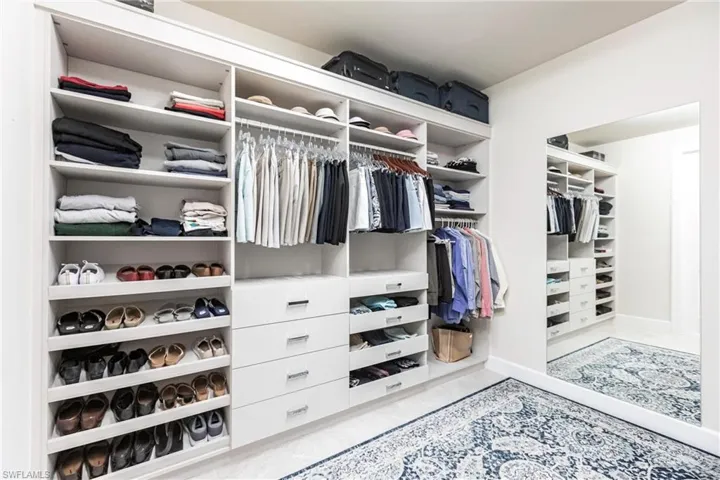 View of closet