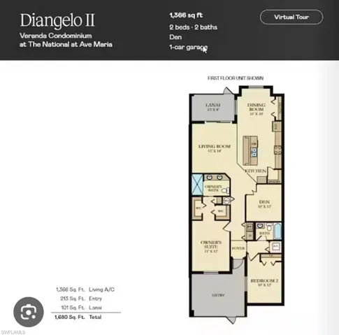 DiAngelo II Floor Plan