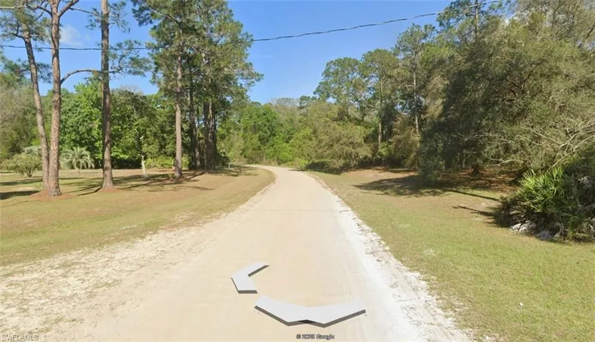 View of dirt / gravel road