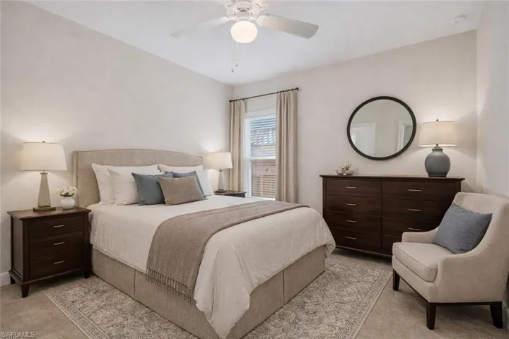 Virtually Staged - Another one of the four bedrooms in this home