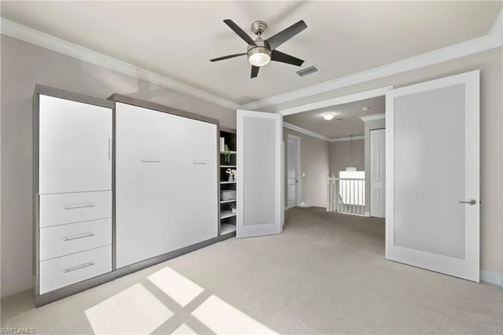 Guest room, den, or office with Murphy bed stowed