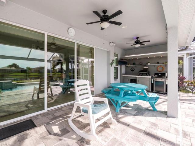 Covered Patio Area