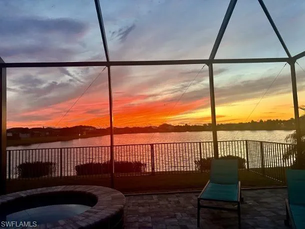 Lanai View at Sunset