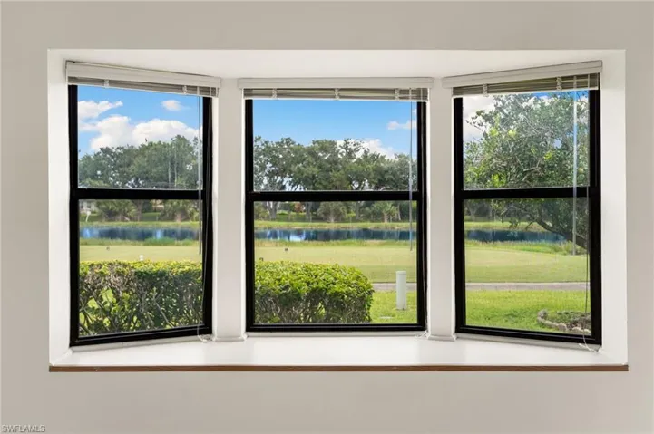 View from primary bedroom windows