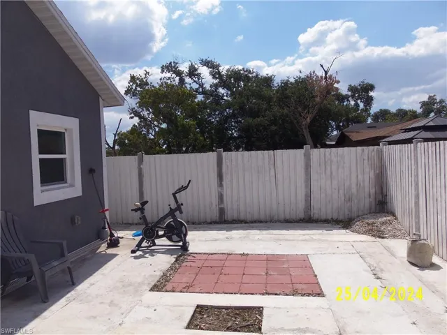 back yard