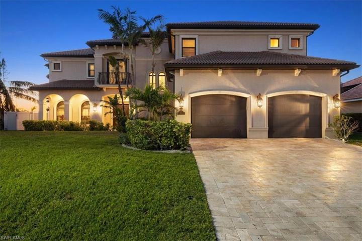 Majestic home on direct sailboat access only moments from open water.