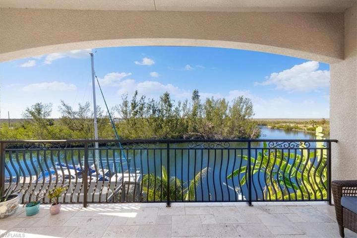 Balcony adjoining master overlooks the gorgeous view.