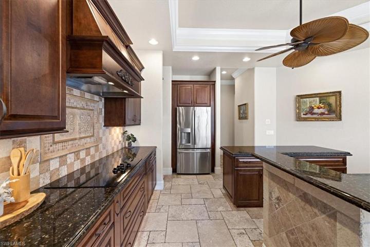 Large open kitchen for the gourmet cook and entertaining.