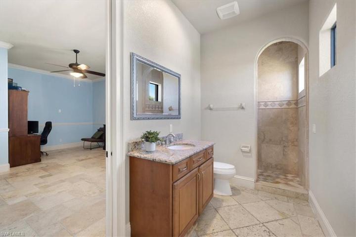 All guest baths with upscale finishes