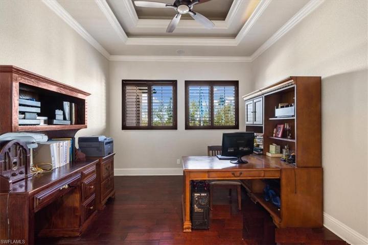 Upstairs private office