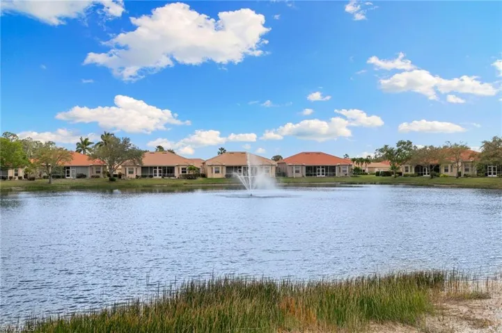 Water view with nearby suburban area