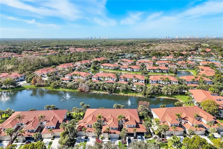 Aerial view of the condo