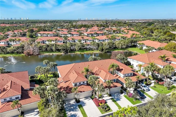 Aerial view of the condo