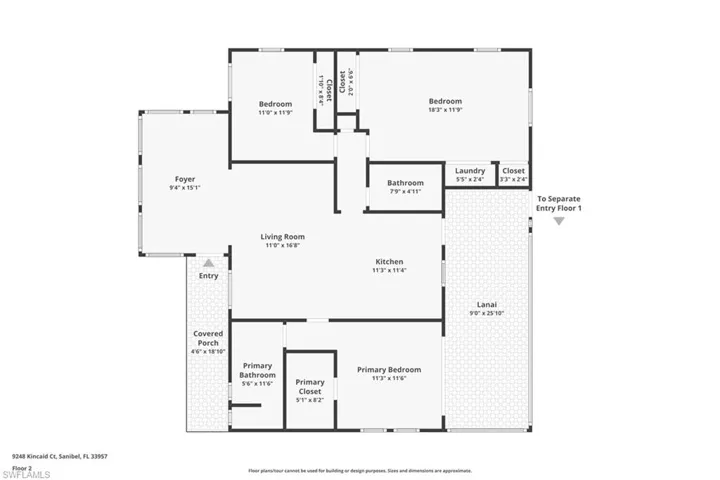 View of floor plan / room layout
