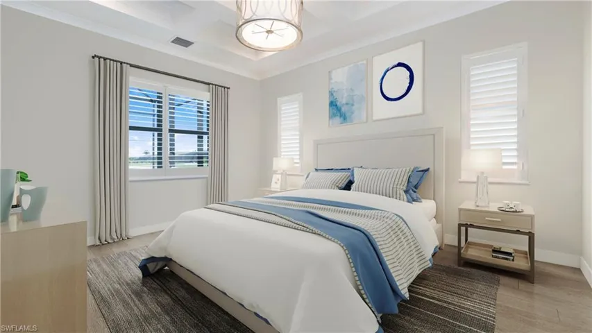 Photo includes virtual staging to showcase the possibility of the home.