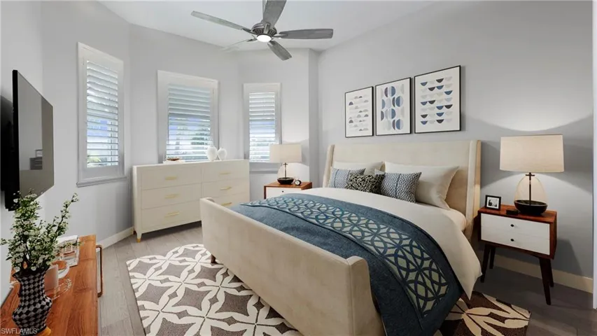 Photo includes virtual staging to showcase the possibility of the home.