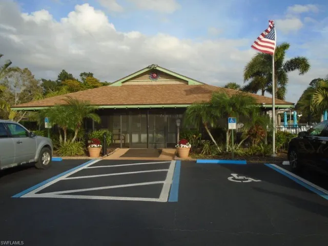 View of uncovered parking lot