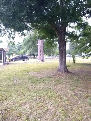 Front yard in front of home
