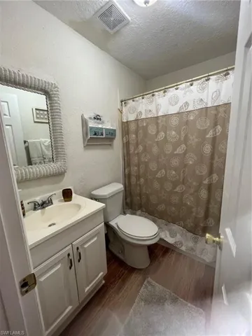 Second bathroom with walk-in shower