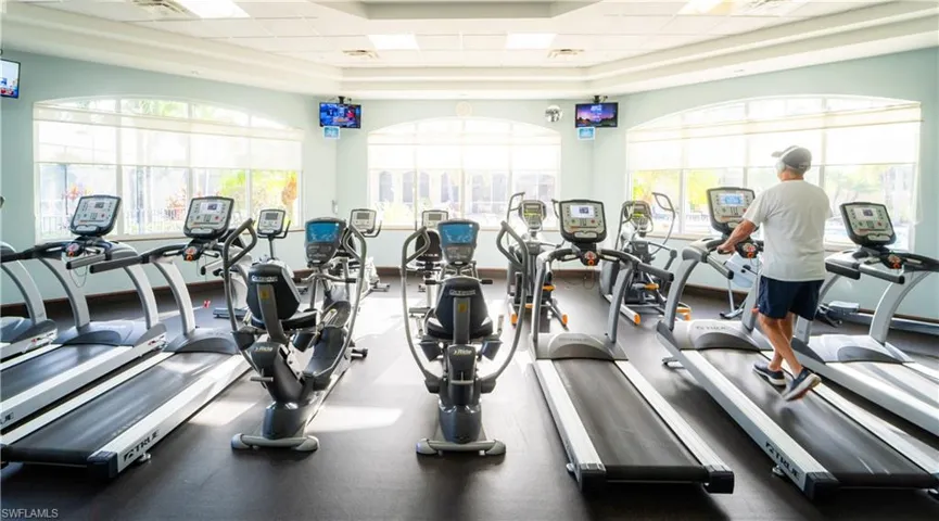 View of gym