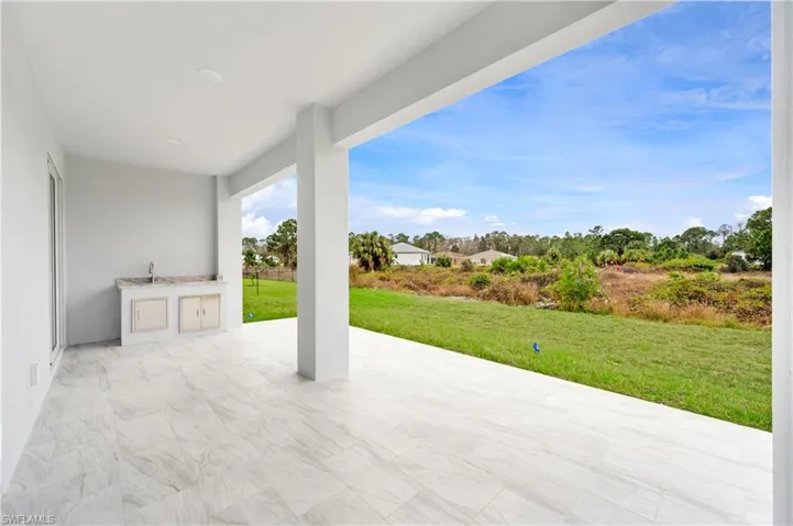 Rear Patio