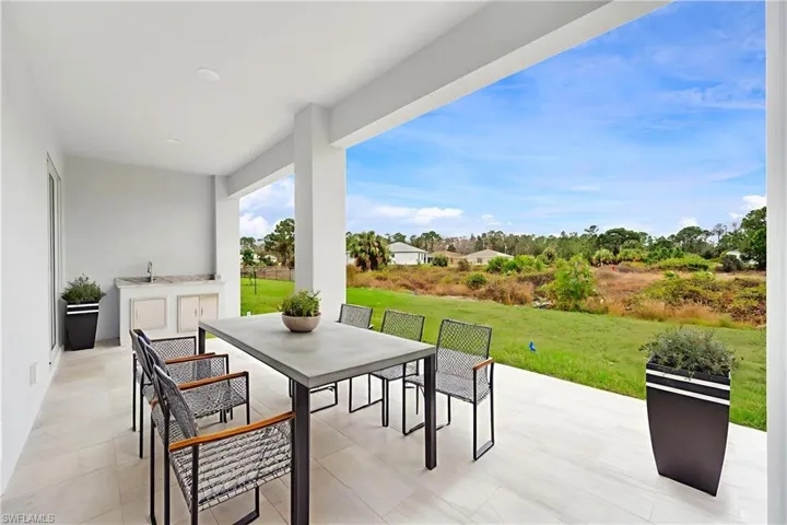 Rear Patio