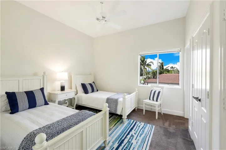 Second-floor ensuite guest room.