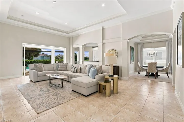 Welcome home to 10500 Via Balerstri Open-concept living space