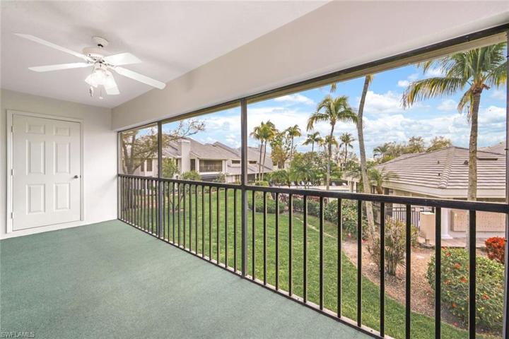 View II of Screened Lanai showing Extra Storage