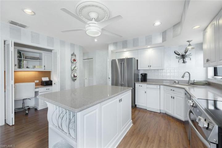 Extensive Extra Cabinetry and Storage- Close Away Built In Office