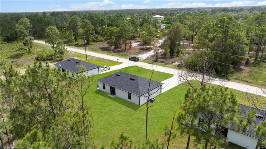 Drone / aerial view of a forest