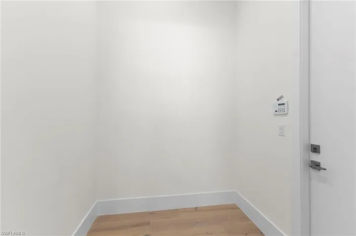 "Florida Mud Room" between garage and kitchen, security system