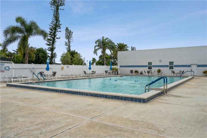 Heated community pool