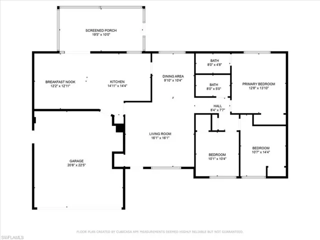 View of home floor plan