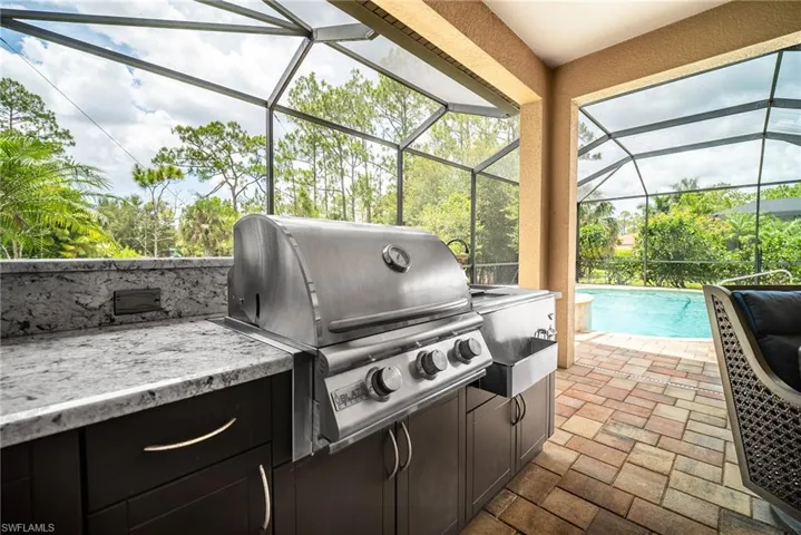 Outdoor kitchen