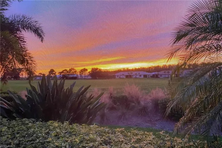 View of nature at dusk