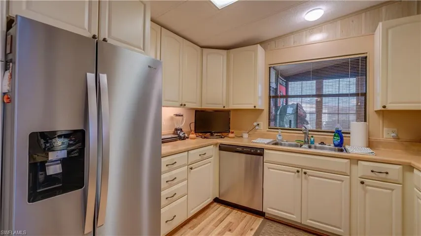 Cabinetry abounds and yes; the flooring is new (2023) too!