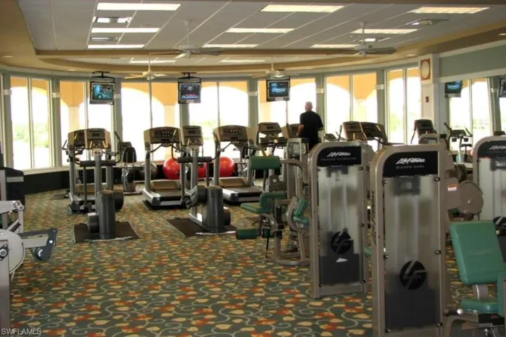 View of exercise room