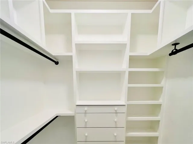 One of two Master closets